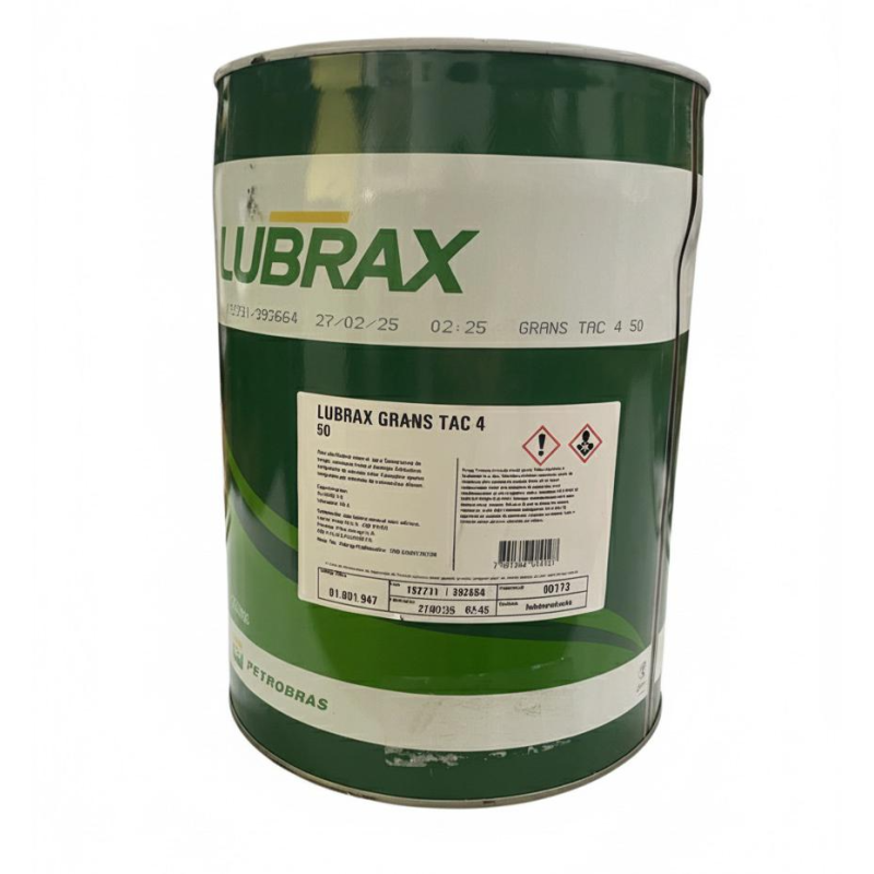 Óleo Lubrax Grans 20L - TAC4 50